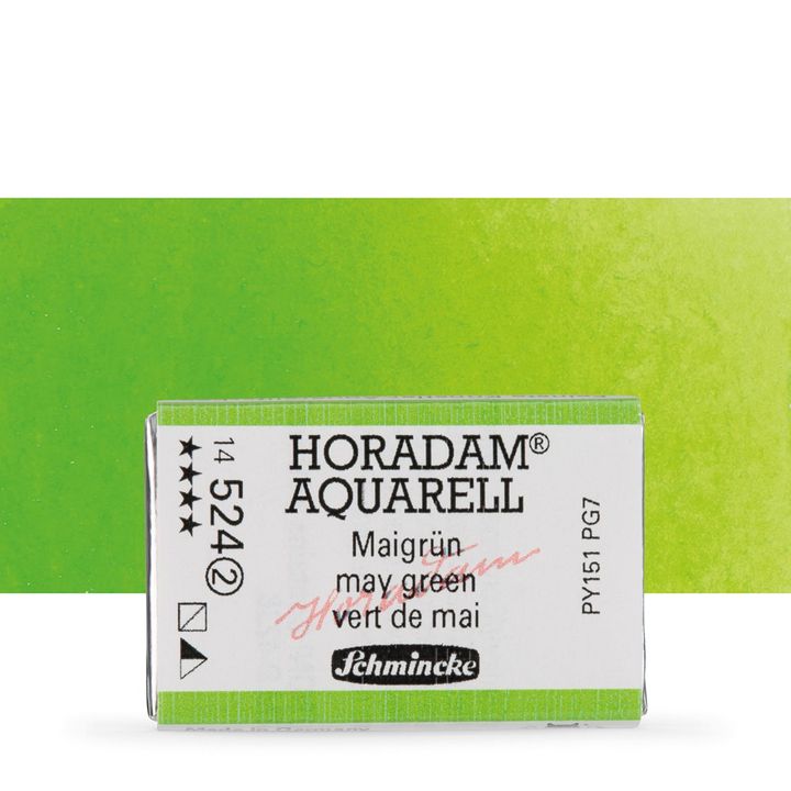 Schmincke Horadam akvarell festékek – 524 May Green