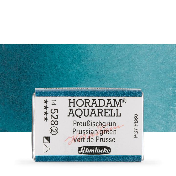 Schmincke Horadam akvarell festékek – 528 Prussian Green