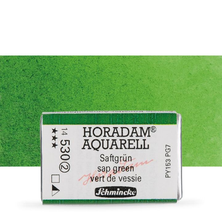 Schmincke Horadam akvarell festékek – 530 Sap Green