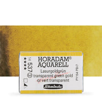 Schmincke Horadam akvarell festékek – 537 Transparent Green Gold