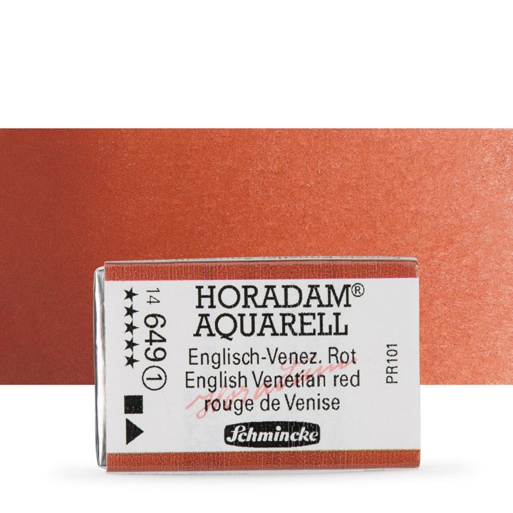 Schmincke Horadam akvarell festékek – 649 English Venetian Red