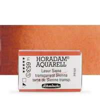 Schmincke Horadam akvarell festékek – 653 Transparent Sienna