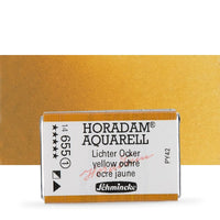 Schmincke Horadam akvarell festékek – 655 Yellow Ochre