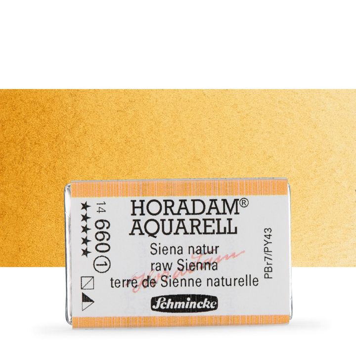 Schmincke Horadam akvarell festékek – 660 Raw Sienna