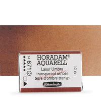 Schmincke Horadam akvarell festékek – 671 Transparent Umber