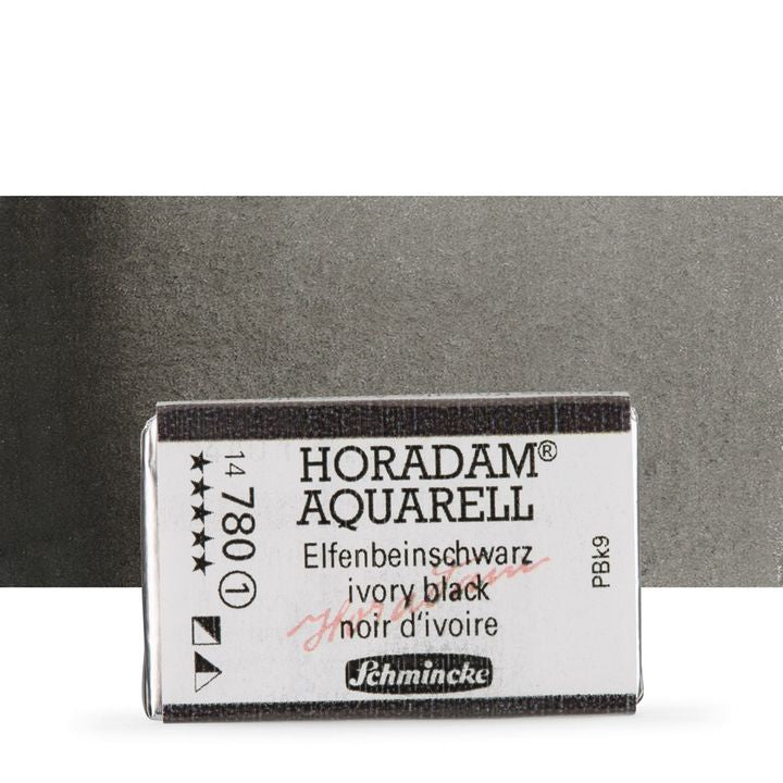 Schmincke Horadam akvarell festékek – 780 Ivory Black
