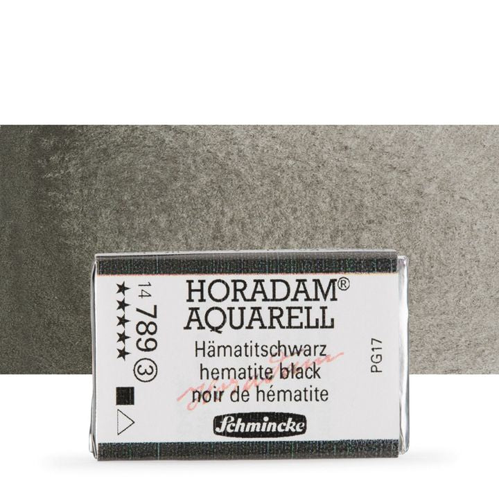 Schmincke Horadam akvarell festékek – 789 Hematite Black