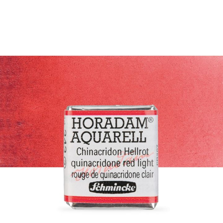 Schmincke Horadam akvarell festékek – 343 Quinacridone Red Light