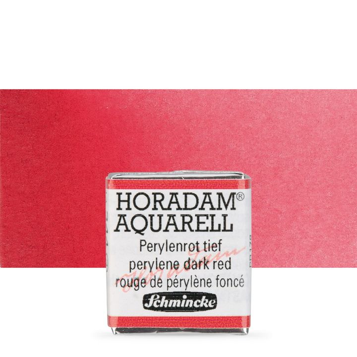 Schmincke Horadam akvarell festékek – 344 Perylene Dark Red