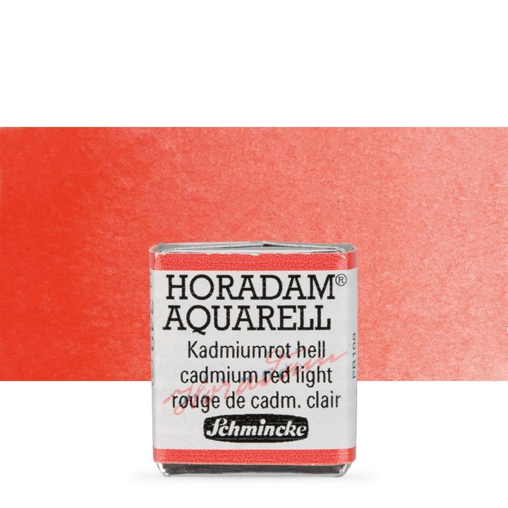Schmincke Horadam akvarell festékek – 349 Cadmium Red Light