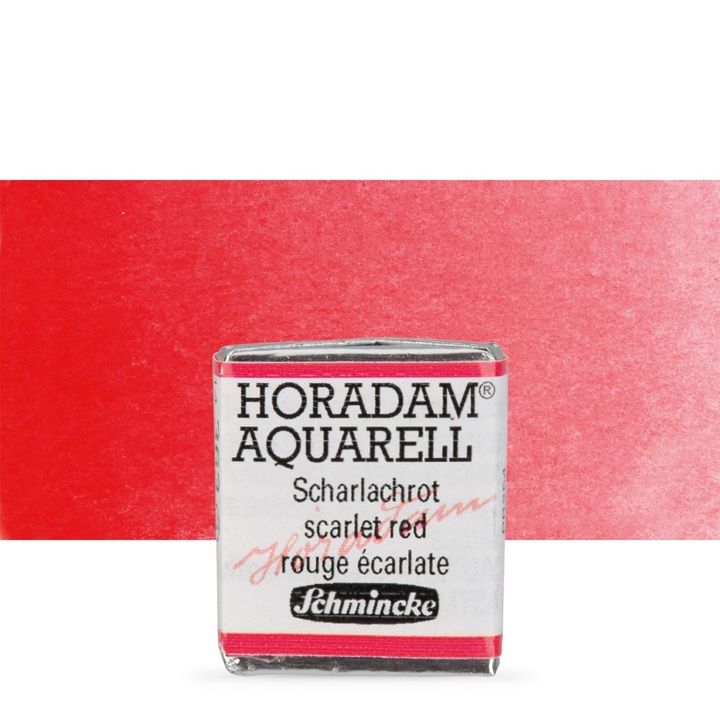 Schmincke Horadam akvarell festékek – 363 Scarlet Red