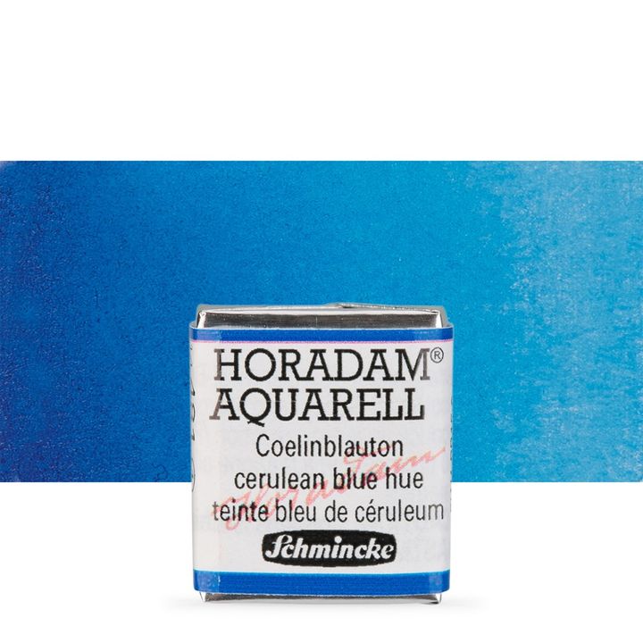 Schmincke Horadam akvarell festékek – 481 Cerulean Blue Hue