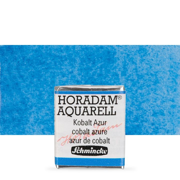 Schmincke Horadam akvarell festékek – 483 Cobalt Azure