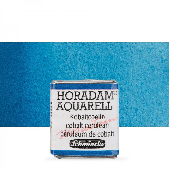 Schmincke Horadam akvarell festékek – 499 Cobalt Cerulean