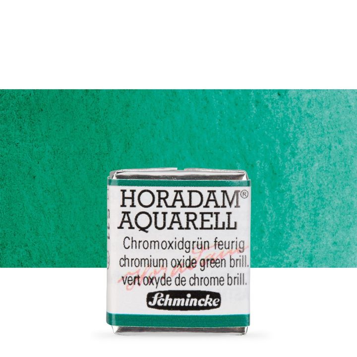 Schmincke Horadam akvarell festékek – 511 Chromium Oxide Green Brilliant