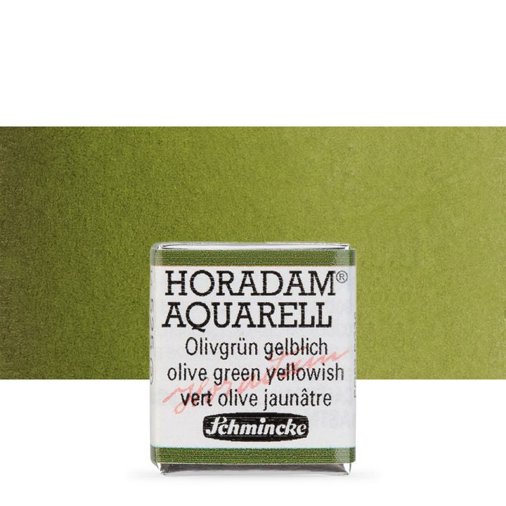 Schmincke Horadam akvarell festékek – 525 Olive Green Yellowish
