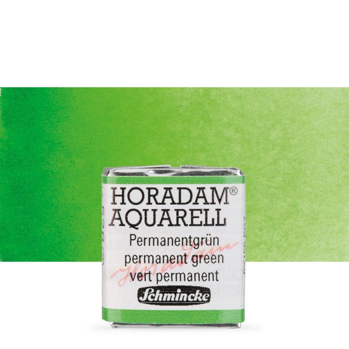 Schmincke Horadam akvarell festékek – 526 Permanent Green