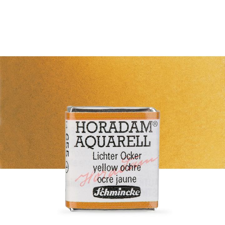 Schmincke Horadam akvarell festékek – 655 Yellow Ochre