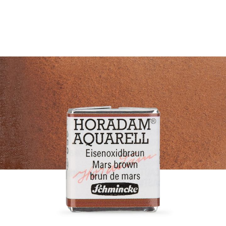 Schmincke Horadam akvarell festékek – 658 Mars Brown