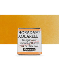Schmincke Horadam akvarell festékek – 659 Titanium Gold Ochre