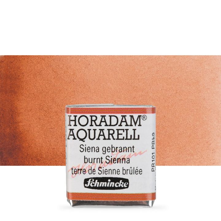 Schmincke Horadam akvarell festékek – 661 Burnt Sienna
