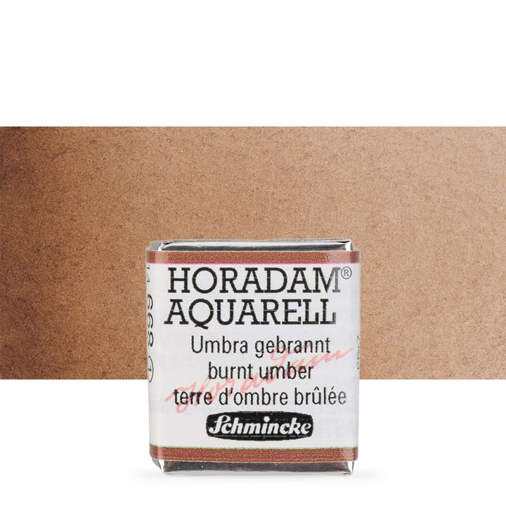 Schmincke Horadam akvarell festékek – 668 Burnt Umber