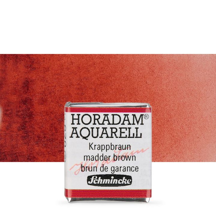 Schmincke Horadam akvarell festékek – 670 Madder Brown