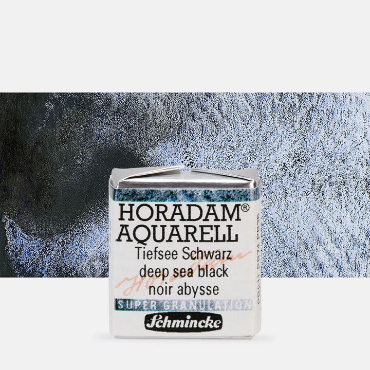 Schmincke Horadam akvarell festékek – 955 Deep Sea Black