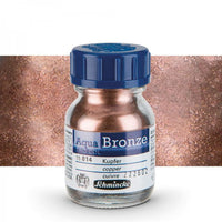 Metalikus pigmentpor Aqua-Bronze Schmincke 50 ml – 15 814 medená