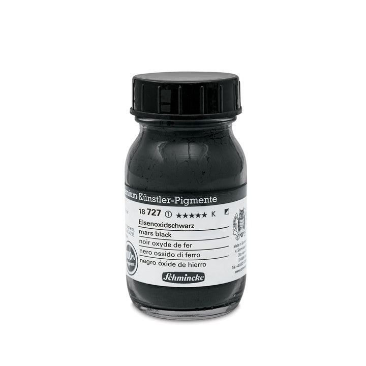 Pigmentek Schmincke 100 ml – 727 Mars fekete