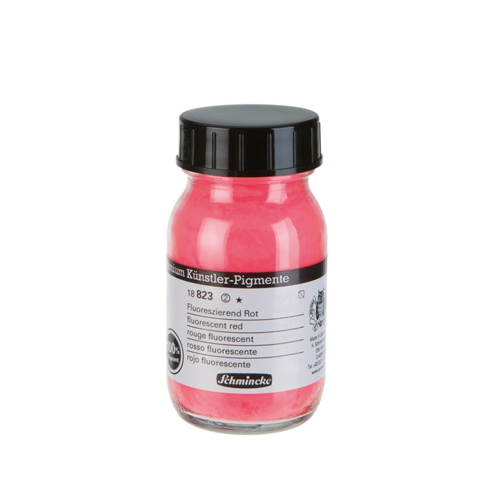 Pigmentek Schmincke 100 ml – 823 Fluoreszkáló piros