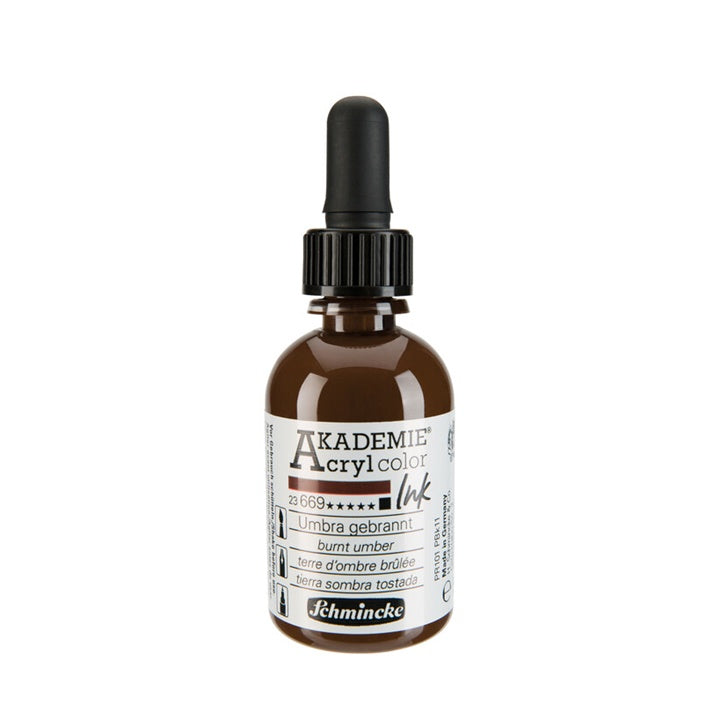 Akril tinta Schmincke AKADEMIE 50 ml – 669 égett umbra