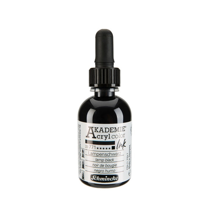 Akril tinta Schmincke AKADEMIE 50 ml – 771 Lámpafekete