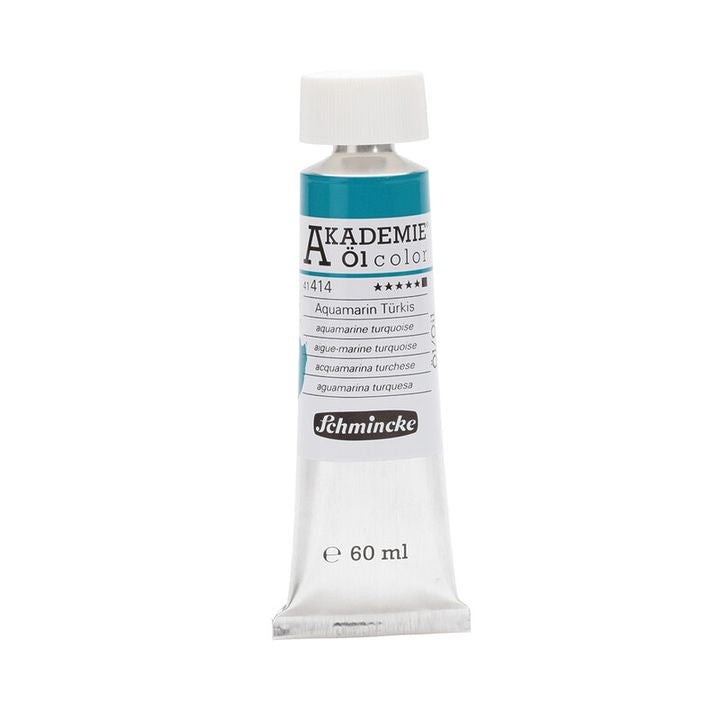 Olajfesték Schmincke AKADEMIE 60 ml – 414 Akvamarin türkiz