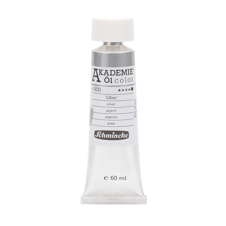 Olajfesték Schmincke AKADEMIE 60 ml – 800 ezüst