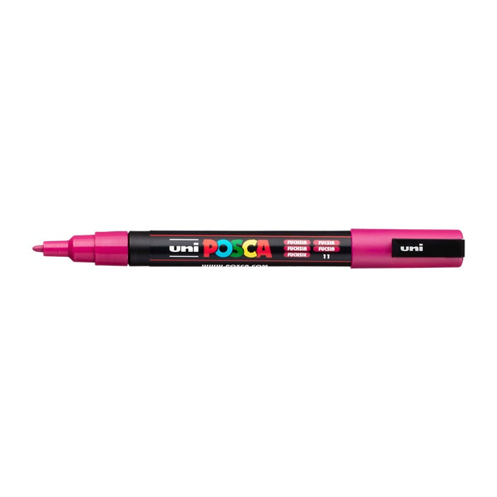 Marker UNI POSCA PC-3M 0.9 - 1.3 MM – fukszia (11)