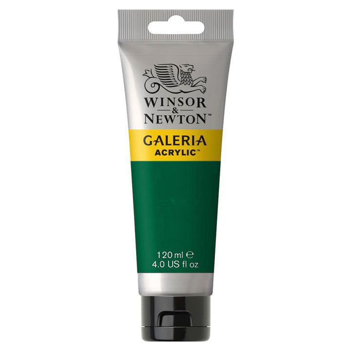 Akrilfesték Winsor & Newton Galeria 120 ml – Perm Green Med