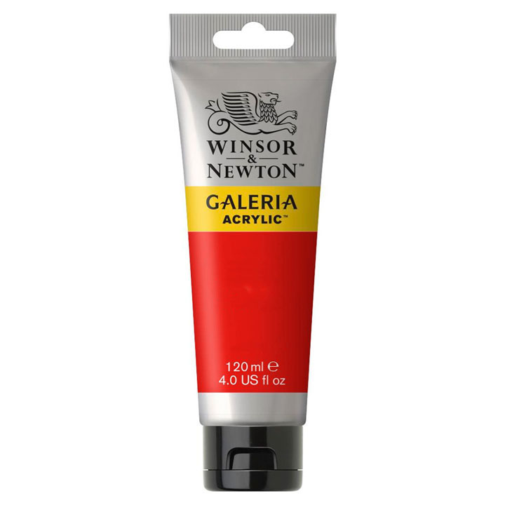 Akrilfesték Winsor & Newton Galeria 120 ml – Vermilion Hue