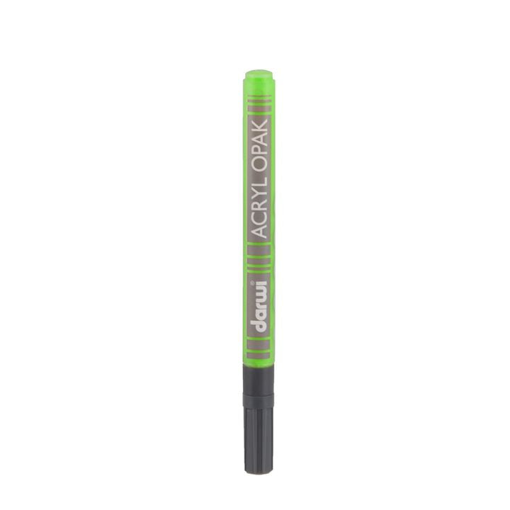 Univerzális ACRYL akril filctoll- vékony 3ml / 0.8mm – Világoszöld