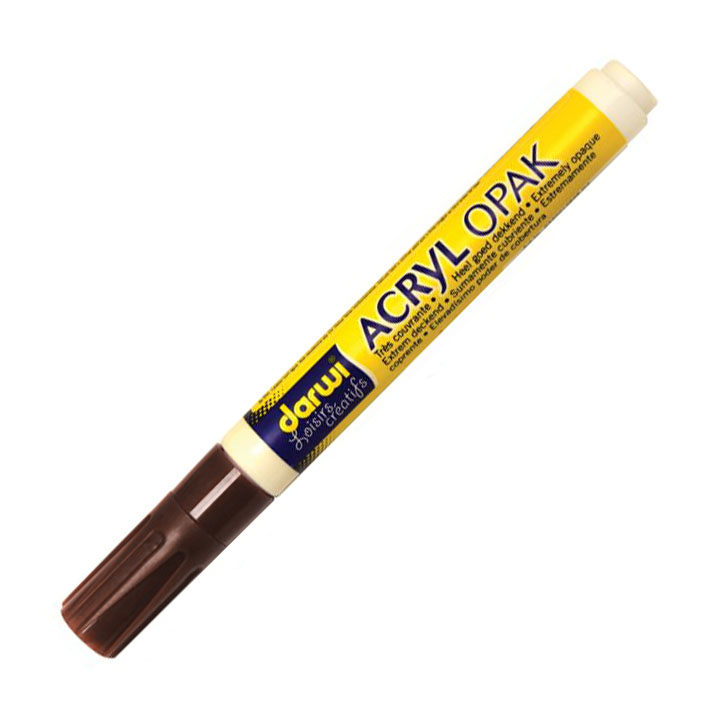 ACRYL univerzális filctoll 2mm / 6 ml – sötétbarna