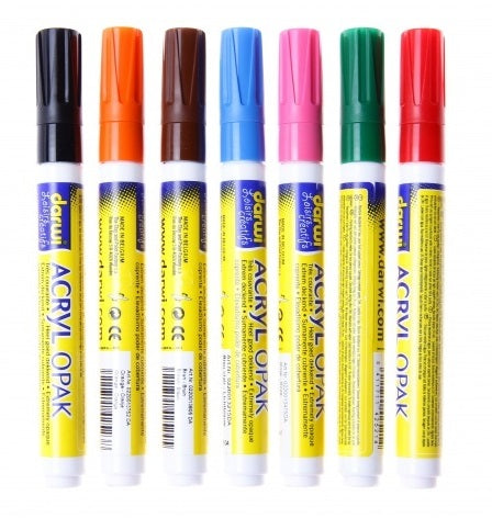 ACRYL univerzális filctoll 2mm / 6 ml – sötét sárga
