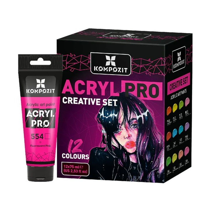 ACRYL PRO CREATIVE akril festékkészlet (1)