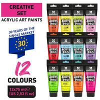 ACRYL PRO CREATIVE akril festékkészlet (3)