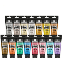 ACRYL PRO Kompozit 15x75 ml fémes akrilfesték készlet (1)