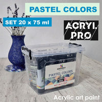 ACRYL PRO kompozit pasztell akrilfesték készlet (2)