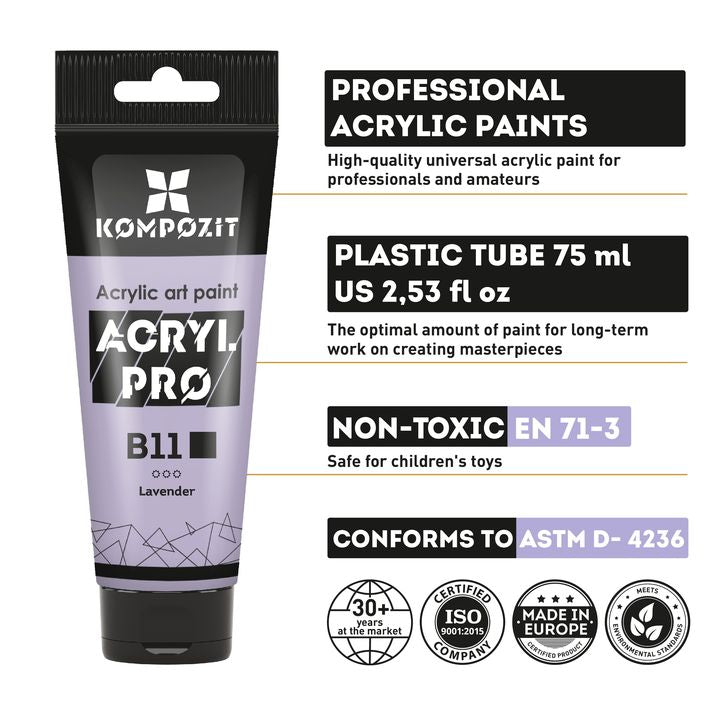ACRYL PRO kompozit pasztell akrilfesték készlet (4)