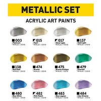 ACRYL PRO METALLIC akril festékkészlet (2)
