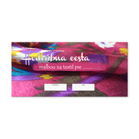 Ajándékutalvány - Textilfestés a selyem útján