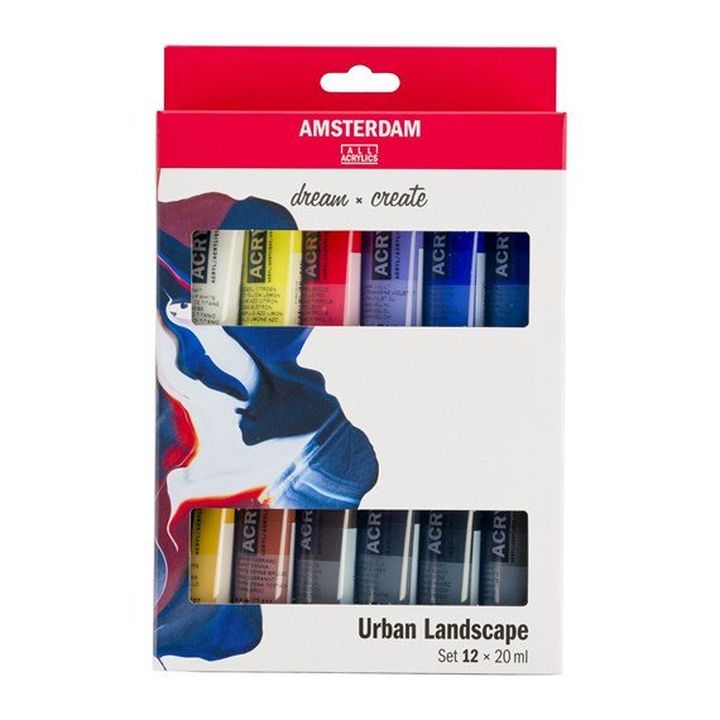 Akril festékek Amsterdam - Urban Landscape / készlet 12 x 20 ml