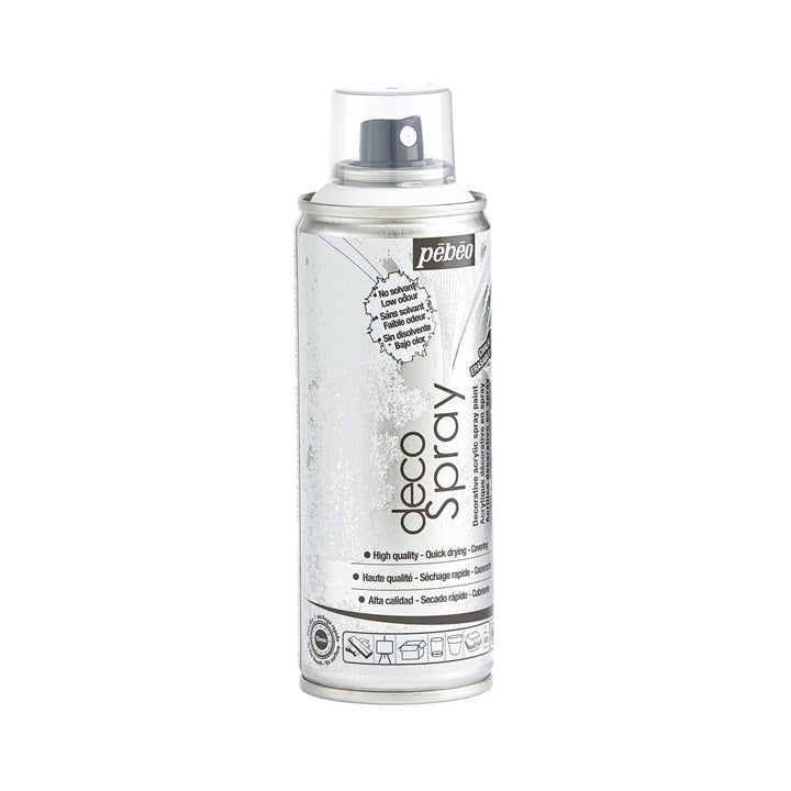 Akril kréta spray festék Pebeo 200 ml fehér (3)